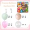 Mexican Fiesta Balloon Arch Kit, 133pcs Blush Pink Turquoise Blue Pastel Green Light Orange Yellow Colorful Balloons Garland for Birthday Carnival Festival Tropical Hawaiian Summer Party Decorations